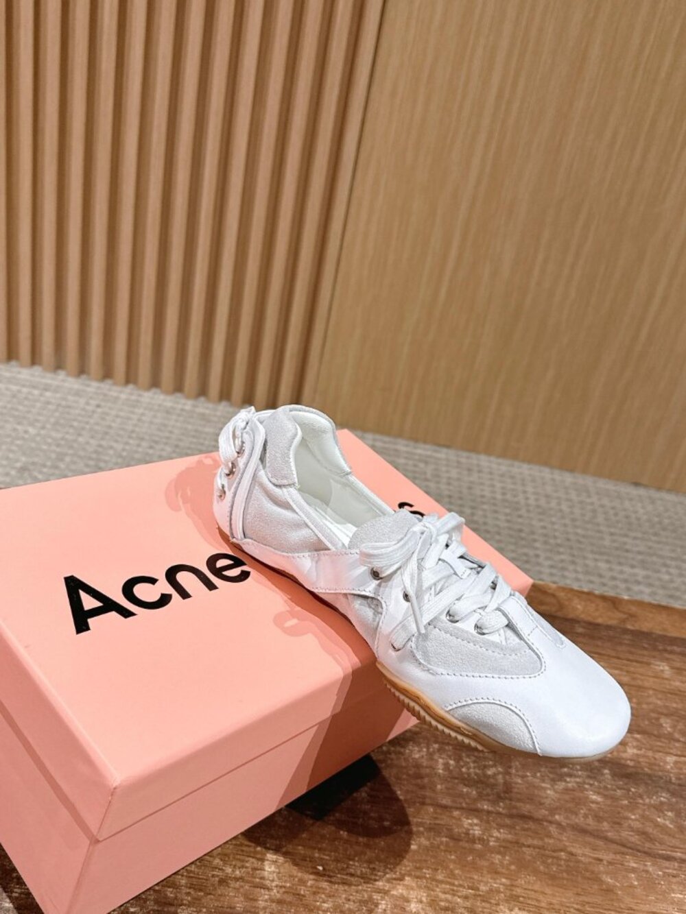 Acne Studios Bilaria Ballerina Sneakers - Picture 7 of 9